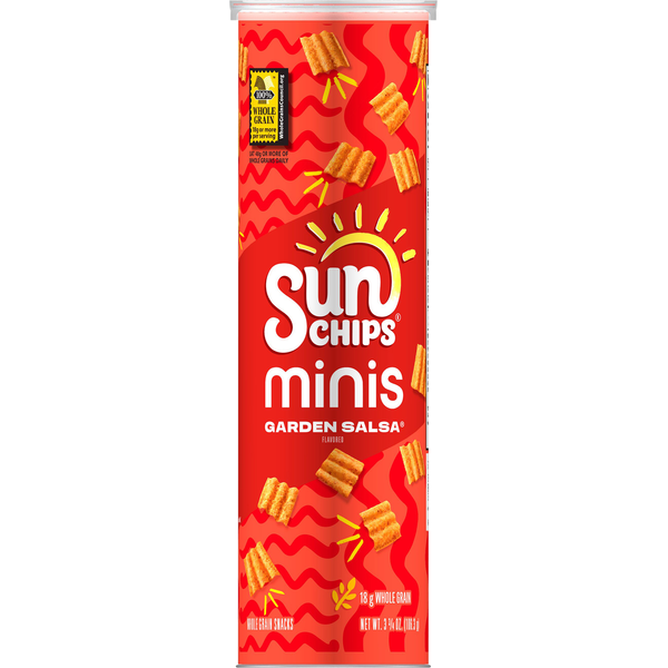 Sun Chips Whole Grain Garden Salsa Minis Snacks