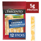 Sargento Natural Blends Cheddar-Mozzarella Sticks Cheese