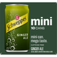 Schweppes Ginger Ale, Caffeine Free, Mini Can