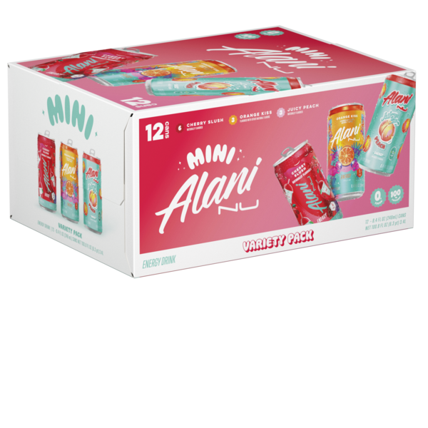 Alani Nu Energy Drinks, Mini Variety Pack