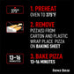 Red Baron French Bread Singles 5 Cheese & Garlic Pizzas