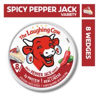 The Laughing Cow Creamy Spicy Pepper Jack Spreadab...
️