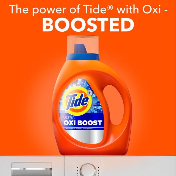 Tide Ultra Oxi Boost Liquid Laundry Detergent