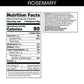 Carr's Rosemary Crackers, Baked Snack Crackers, 5 oz
