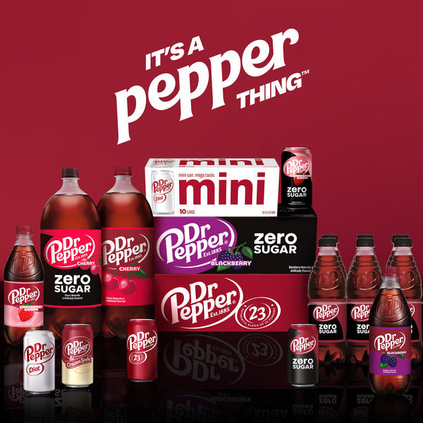 Dr Pepper Zero Sugar Soda