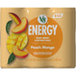 V8 Energy V-Fusion + Energy Peach Mango Vegetable & Fruit Juice