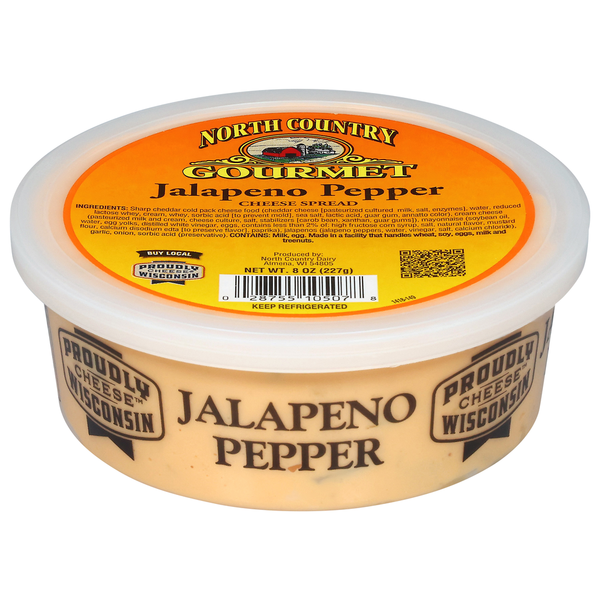 North Country Gourmet Jalapeno Pepper Cheese Spread