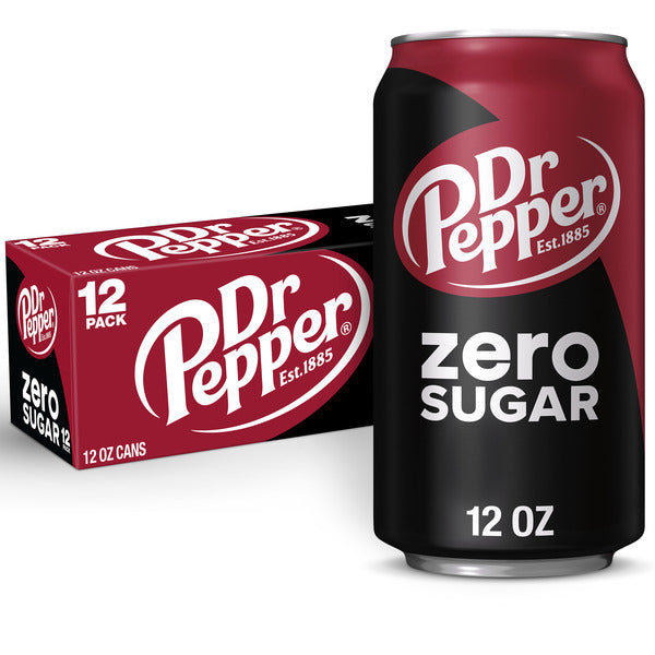 Dr Pepper Zero Sugar Soda