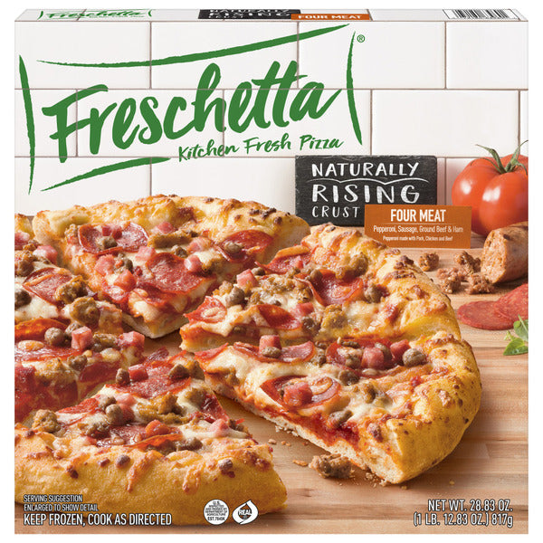 Freschetta Naturally Rising Crust Four Meat Pizza