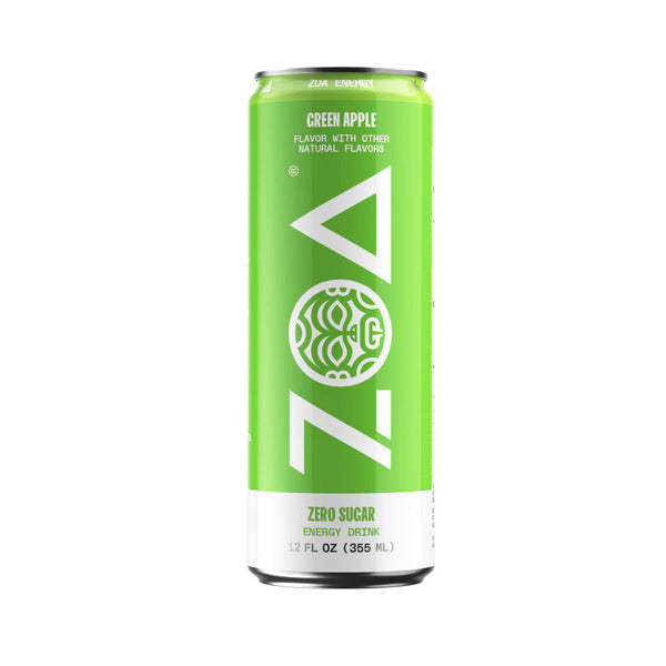 ZOA Zero Sugar Green Apple Energy Drink