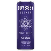 Odyssey Elixir Sparkling, Energy + Focus, Blackber...
️