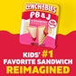 Lunchables PB&J Peanut Butter Sandwich & Strawberry Flavored Dip