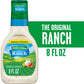 Hidden Valley Original Ranch Dressing, Use for Ranch Dip, Toppings and Quick Meals
