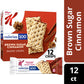 Special K Bar Kellogg's Special K Bar Brown Sugar Cinnamon Pastry Crisps, 100 Calorie Snacks, 12 Count