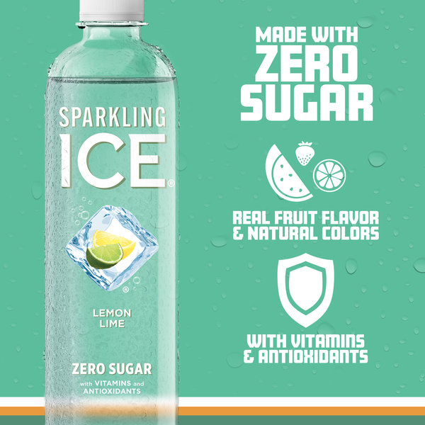 Sparkling Ice® Sparkling Water, Zero Sugar, Lemon Lime