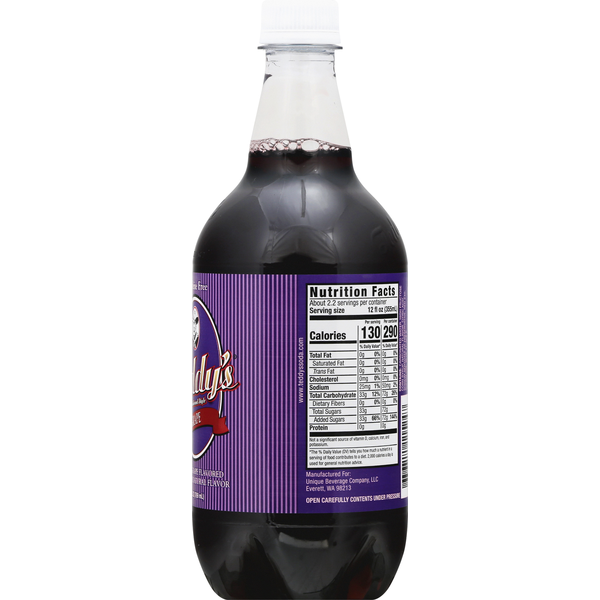 Teddys Soda, Grape