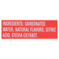 Zevia Soda, Zero Sugar, Fruit Punch