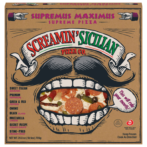 Screamin' Sicilian Pizza, Supremus Maximus