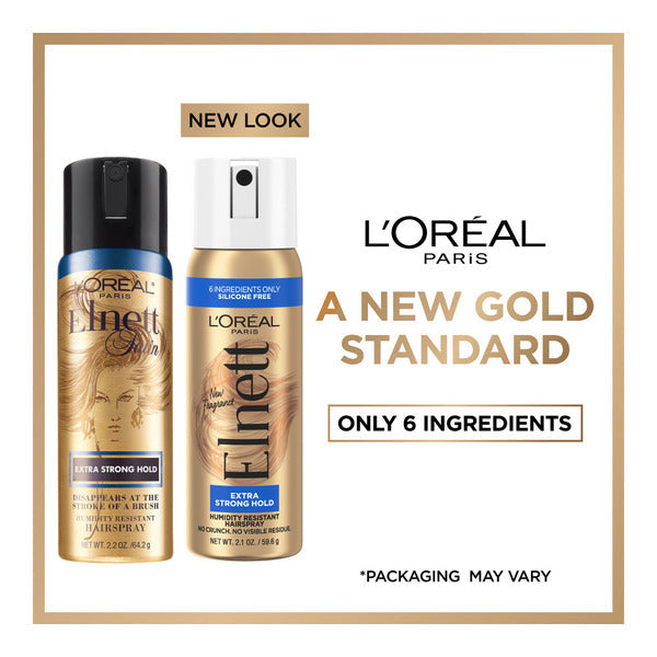 L'Oreal Satin Extra Strong Hold Hairspray – Travel Size Spray, Extra Strong Hold Mini