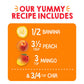 Happy Tot Organics Superfoods Stage 4 Organic Bananas, Peaches & Mangos + Super Chia Pouch 4.22 oz UNIT