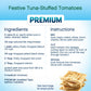 Premium Unsalted Tops Saltine Crackers, Lunch Snacks 16 oz