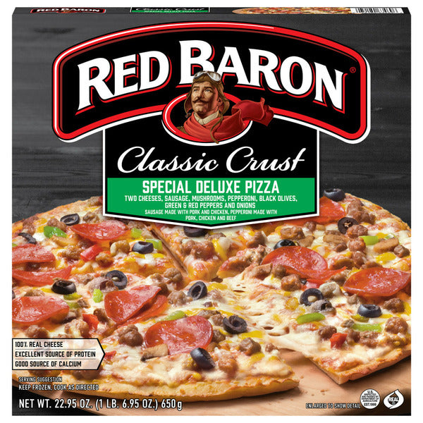 Red Baron Classic Crust Special Deluxe Pizza