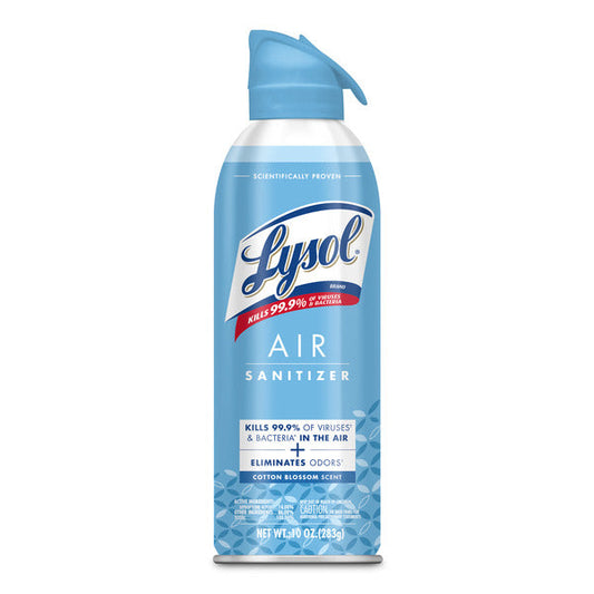 LYSOL® Lysol Air Sanitizer Spray, For Air Sanitization and Odor Elimination, Cotton Blossom Scent, 10 Fl. Oz