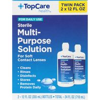 TopCare Multi-Purpose Solution, Sterile, Twin Pack️