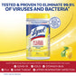 Lysol Disinfectant, Multi-Surface Antibacterial Cleaning Wipes, Lemon & Lime Blossom