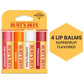 Burt's Bees Superfruit Moisturizing Lip Balms Variety Pack