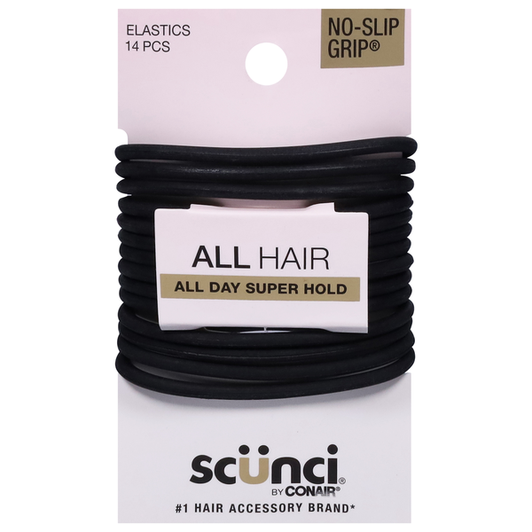 scünci No-Slip Grip Elastics