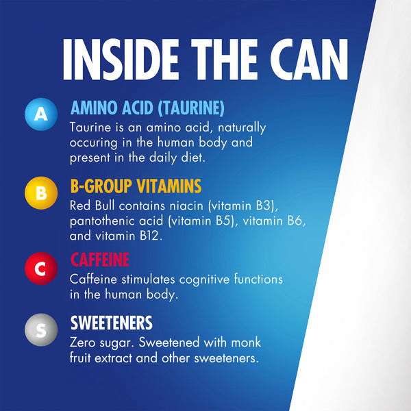 Red Bull Zero Sugar Energy Drink