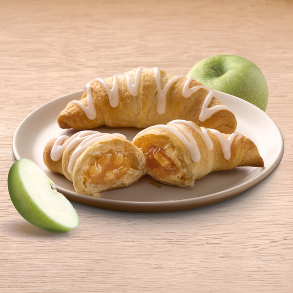 Pillsbury Filled Crescents with Apple Filling and Icing