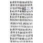 Sensations Modern Monochrome 2 Sided 2-Ply Napkin
