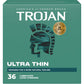 Trojan Ultra Thin Latex Lubricated Condoms For Men
