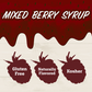 Maple Grove Farms of Vermont Mixed Berry Syrup