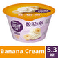 Dannon Light + Fit Dannon Light + Fit Banana Cream Greek Fat Free Yogurt, Creamy and Delicious Gluten Free Yogurt, 5.3 oz Cup