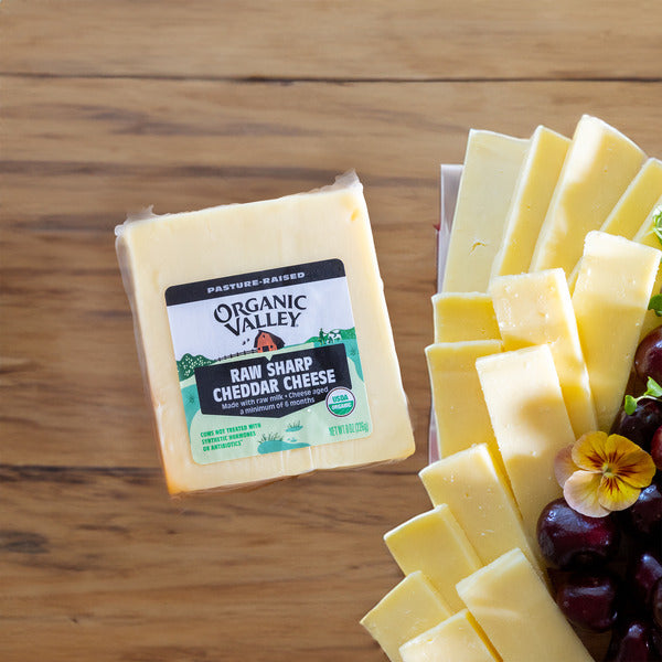 Organic Valley® Raw Organic Sharp Cheddar Cheese Block