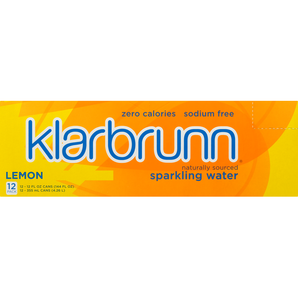 Klarbrunn Lemon Sparkling Water