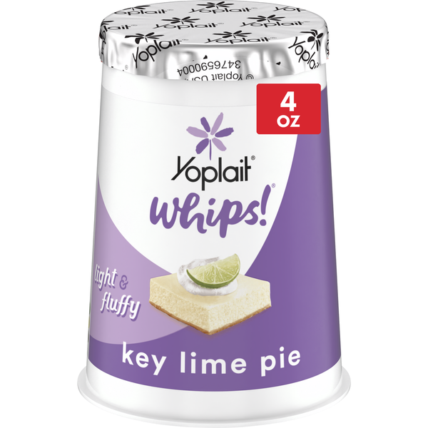 Yoplait Whips Key Lime Pie Reduced Fat Yogurt Mousse Cup