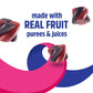 Pure Organic Blueberry Raspberry Twisted Fruit Bites, Kids Snacks, 8 Count