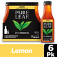 Pure Leaf Real Brewed Tea Lemon 16.9 Fl Oz, 6 Count