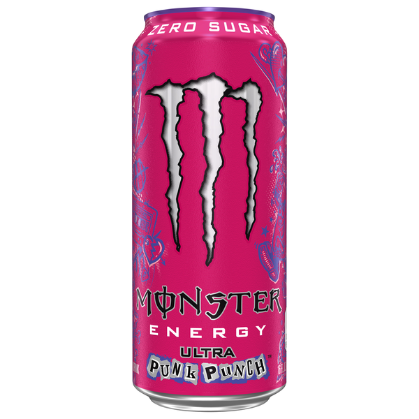 Monster Zero Sugar Punk Punch Energy Drink