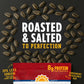 DAVID Reduced Sodium Salted and Roasted Jumbo Sunflower Seeds Keto Friendly Snack