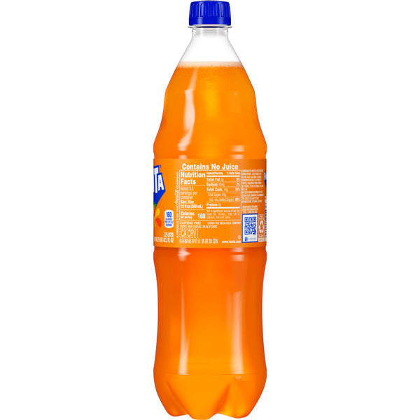 Fanta Orange Soda Bottle