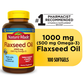 Nature Made Flaxseed Oil 1000 mg Softgels