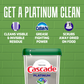 Cascade Platinum Dishwasher Pods, Fresh