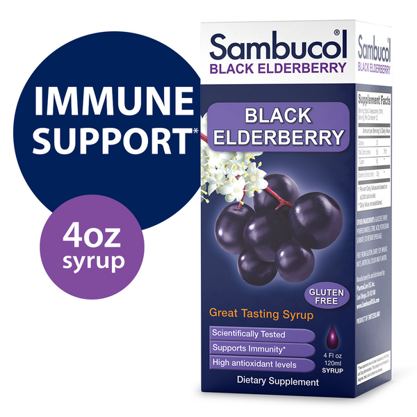 Sambucol Black Elderberry Original Immune Support Syrup