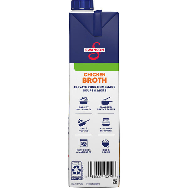 Swanson's 33% Less Sodium Chicken Broth