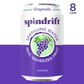 Spindrift Unsweetened Grapeade Sparkling Water